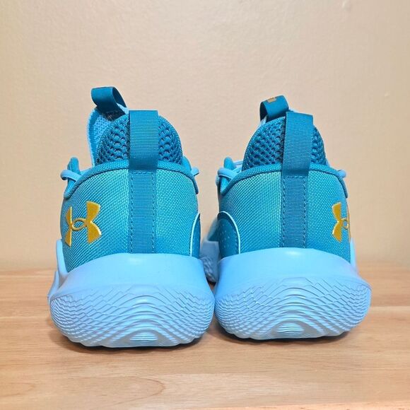 Under Armour Flow Futr X 3 UAA Basketball Shoes Blue 3027265-300 Men's Size 10.5 - Picture 5 of 8